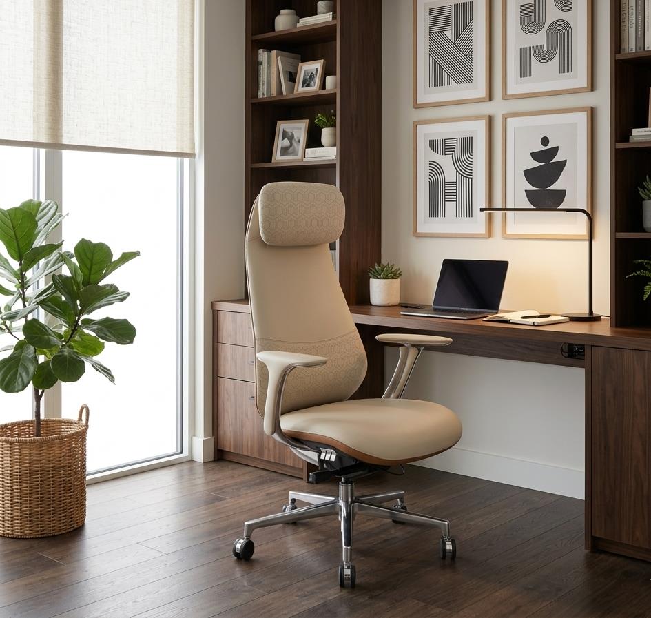 Кресло ICONTRON IDOL CHAIR Ivory cognac